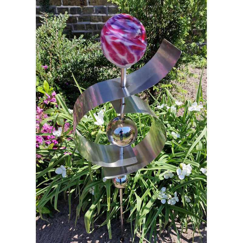 Ruislip Metal Abstract Gazing Ball