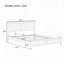 Lit plateforme moderne en bois massif blanc-482935393-482935396