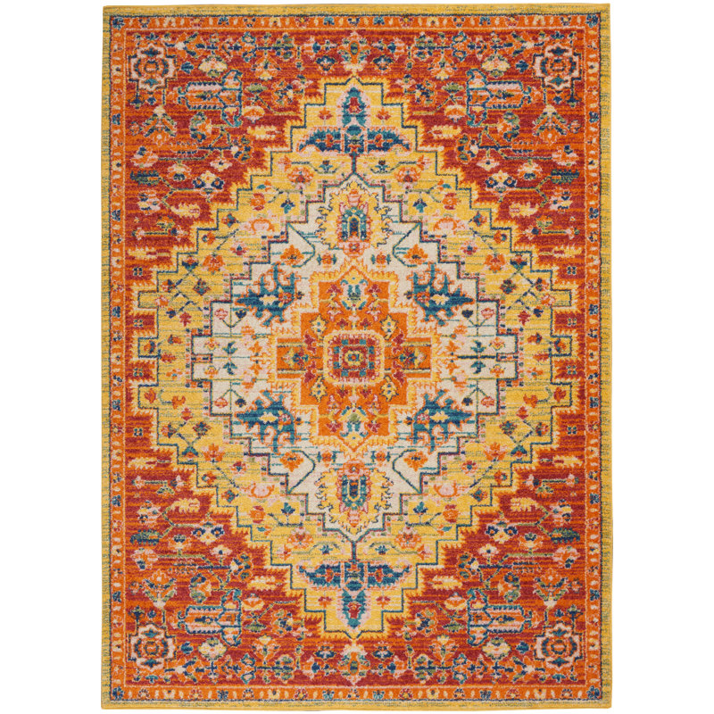 Weinmann Performance Oriental Indoor Rug, Rectangle 5'3" x 7'3"