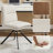 Upholstered Swivel Dining Chair with Metal Legs set of 2-89450735