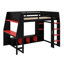 Lit mezzanine avec bureau Gaming