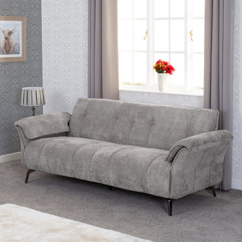 Neotomas Upholstered Sofa, 3, Grey