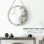Miroir mural en bois 30,75 po