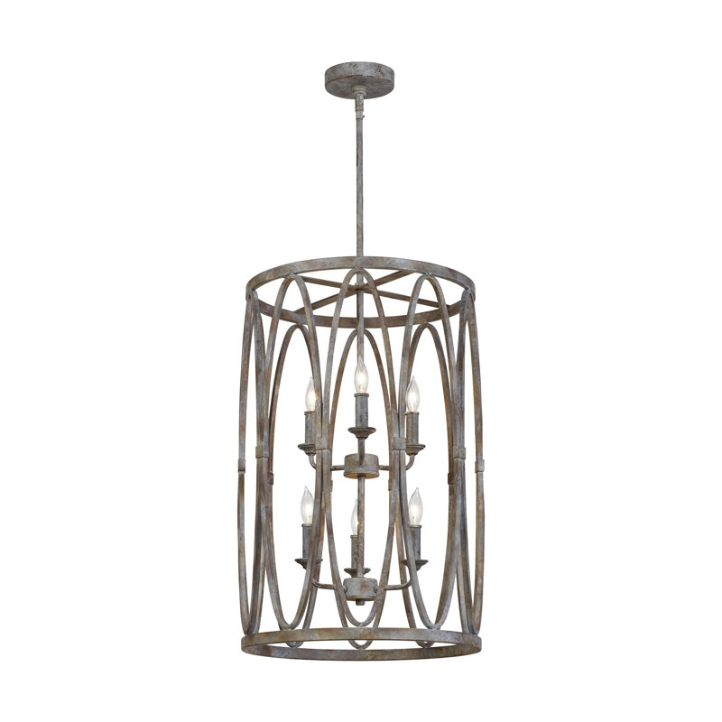 Lustre tambour 6 lumières Alverstone