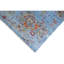 Hand Knotted Wool Area Rug in Blue