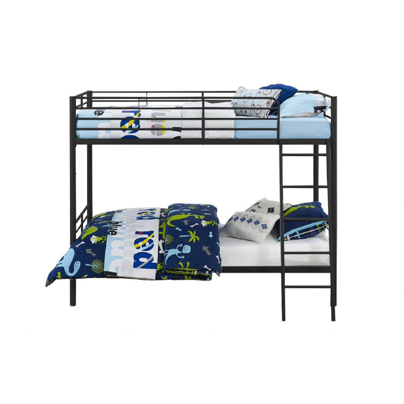 Alastair 90 X 190cm Bunk Bed, Black