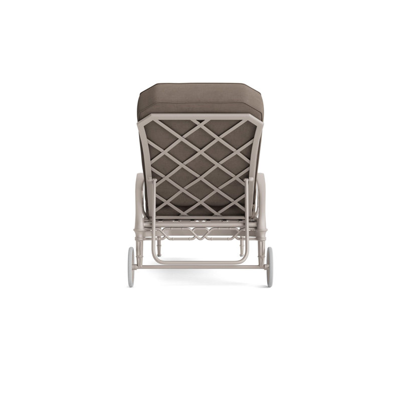 Calcutta Outdoor Chaise Lounge, Fusion Moccasian, Dove Smooth