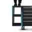 Chariot multi-outils noir avec roues