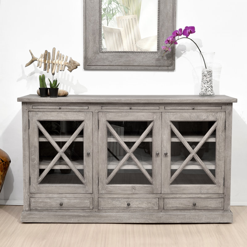 Ribeiro 63'' Solid Wood Sideboard