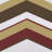 Isamar Chevron PEVA Single Shower Curtain and Hooks Set