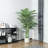 Adcock Artificial Palm Tree in White Planter-1373516595