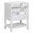 Bathroom Vanity Without Sink (White)