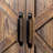 4 Door Accent Cabinet Cabinet with 4 Doors and 4 open shelgves,Freestanding Sideboard Storage Cabinet Entryway Floor Cabinet for Living Room Office Bedroom -1469752659