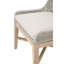 Chaise d'appoint en teck avec coussin Bowker-1290048191