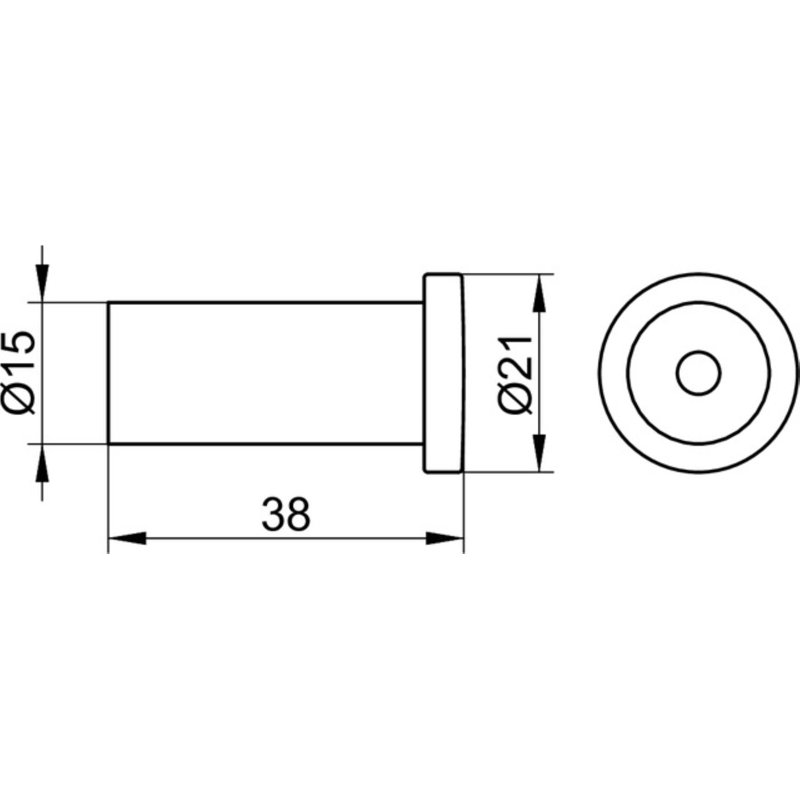 Plan Wall Mounted Robe Hook