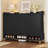 Contemporary Storage Cabinet with 3 Adjustable Partitions & 6 Solid Wood Legs-939580925