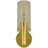 Cilindro Solid Brass Armed Sconce