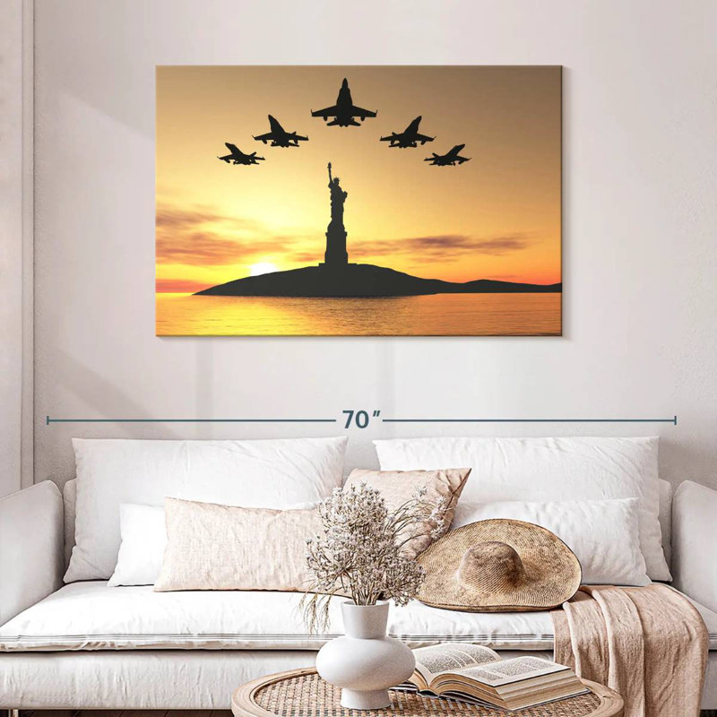 Mait NYC Air Force, 30" H x 45" W