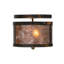 2 - Light Semi Flush Mount