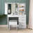 Dressing Table With Mirror-825665367