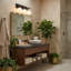 Éclairage pour meuble-lavabo 3 lumières Allie-69677494