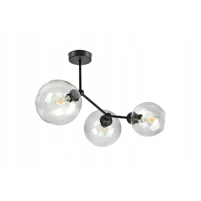 Barrios Glass Semi Flush Mount
