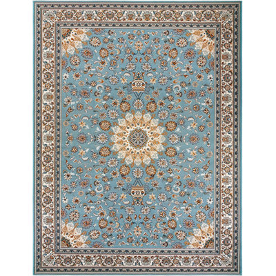 Tapis traditionnel bleu Tollefson