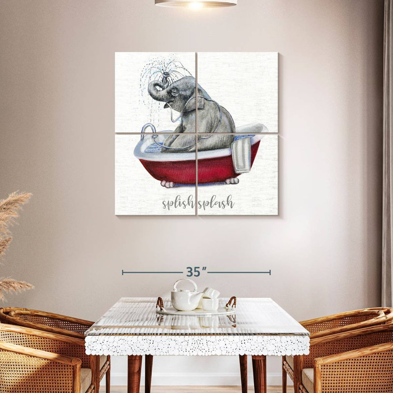 Ketti Splish Splash, 38" H x 38" W