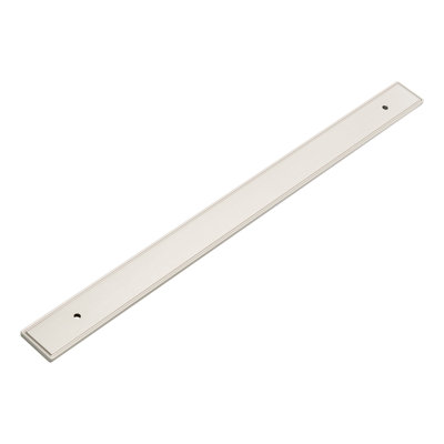 12-5/8" Contemporary Oversized Cabinet Pull Backplate