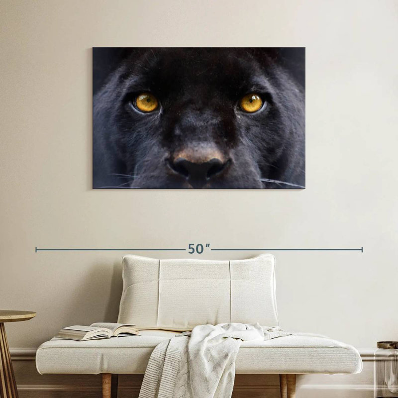 Brampt Panther Eyes, 26" H x 39" W