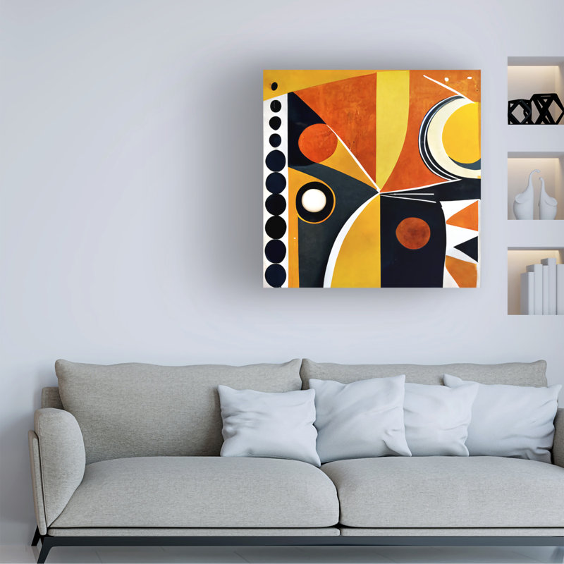Modern & Contemporary Contemporary, H 14 po x l 14 po x P 2 po