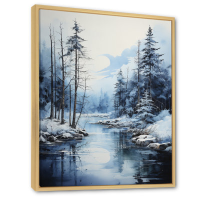 Baylyn " Alaska Frozen Reflections II " Color Photography Print