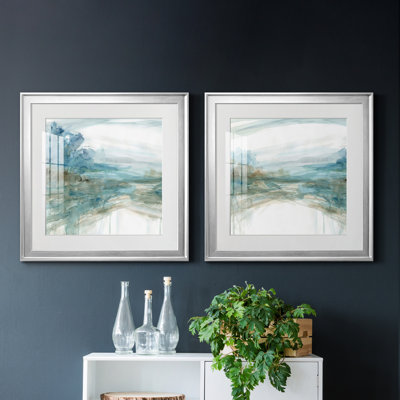 " Shimmering Treeline I " 2 - Pieces