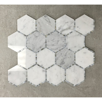 Honeycomb Mosaic Wall & Floor Tile