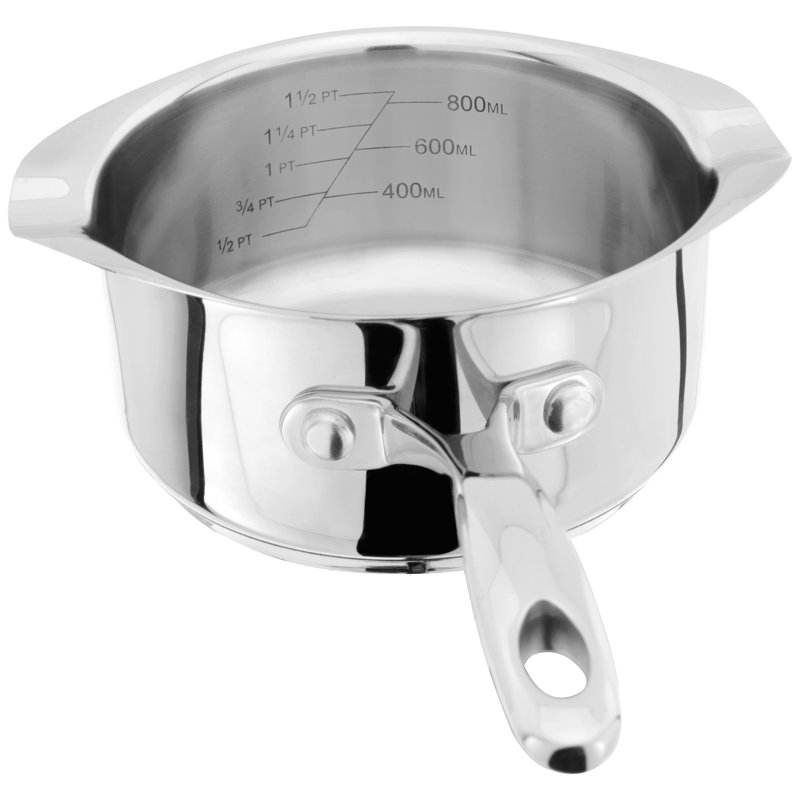Stellar 7000, 14cm Stainless Steel Milk Pan, 0.8L