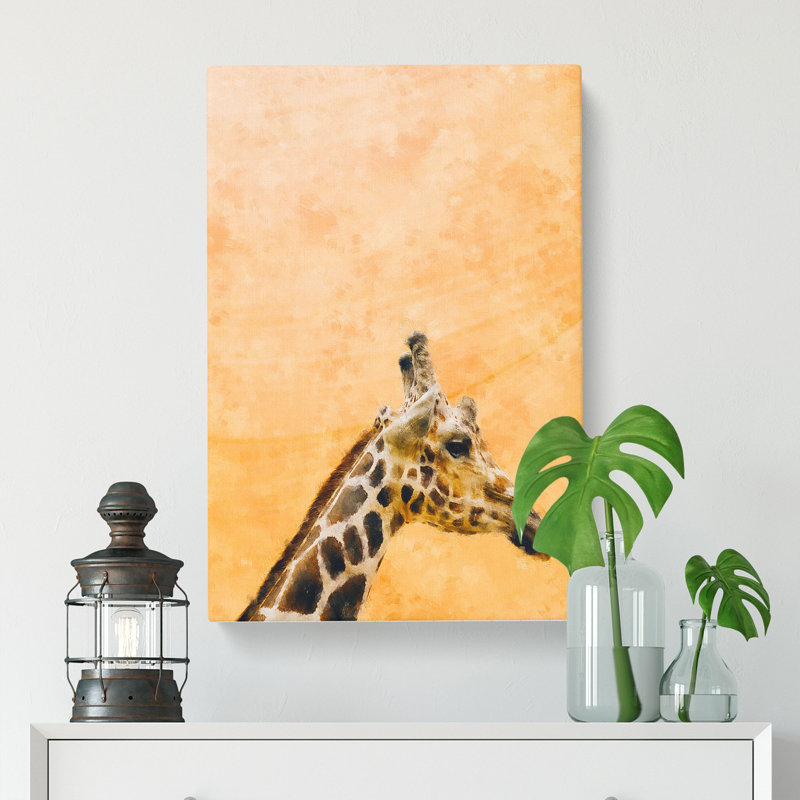 Giraffe Vol.6 - Wrapped Canvas, 76cm H x 50cm W x 3cm D
