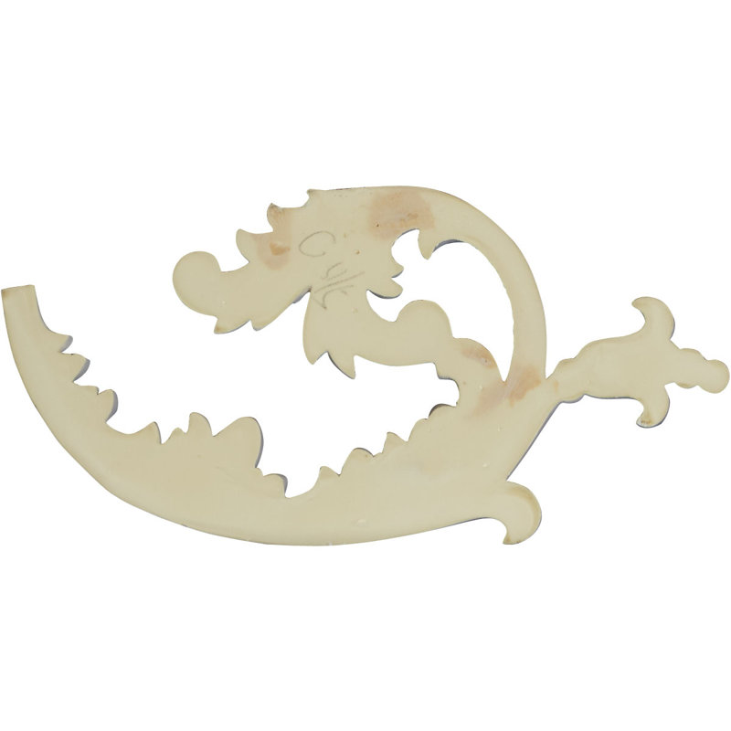 Lauren 12'' White Primed Urethane Onlay Scroll