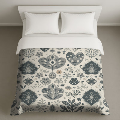 Floral Leaf Pattern Duvet Covers