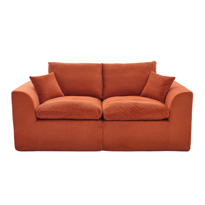 Canapé modulaire modulaire Cloud, Orange