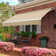 Yaheetech 294cm W x 241cm D Polyester Beige Cover Retractable Patio Awning