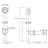 PVC Rough-In Bath Drain Kit with Overflow