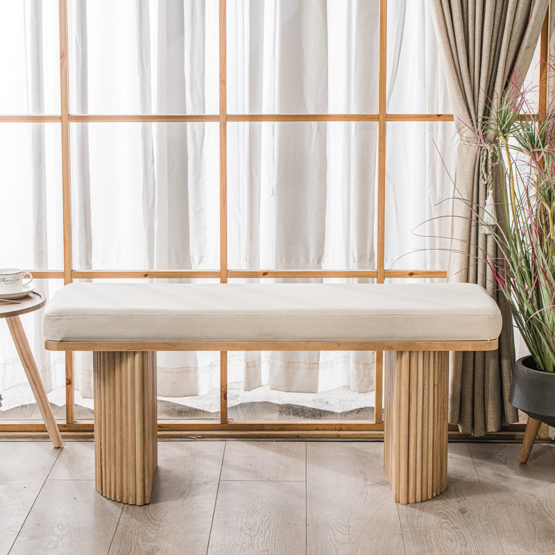 Banc en velours Flynn