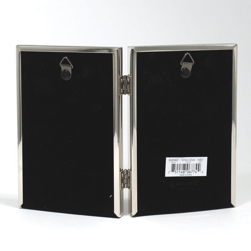 Bulpitt Silver Metal Matte Picture Frame, 4" x 6"
