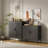 Accent Cabinet, Metal Storage Cabinet With Doors And Adjustable Shelves, Garage Storage Cabinet, Metal File Cabinet-477788127-488476907