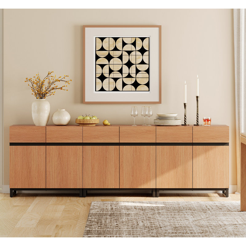 Aadam Cottondale Steel Accent Cabinet, Mocha