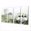 Panier de fleurs blanches à la grange III - Ensemble de décoration murale grange-1053351109
