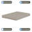 Tyneside Waterproof Breathable & Noiseless Fitted Mattress Protector, Vinyl Free Zippered Box Mattress Protector-1817846305
