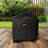 Loco Cookers 22.5 In Kettle Grill Cover with SmartTemp, Zipper, and Cart, Black