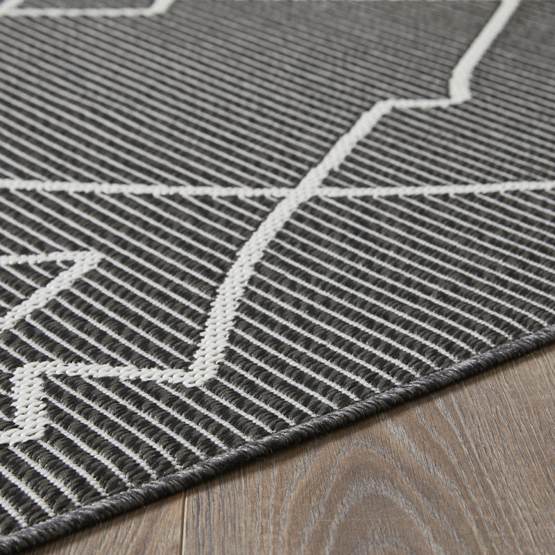 Tapis gris Destiny Culton, Rectangle 3 pi x 5 pi
