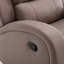 Fauteuil inclinable manuel moderne en similicuir